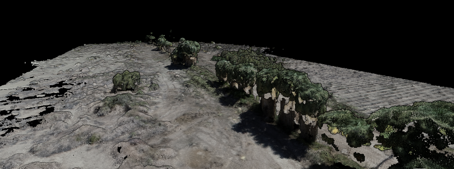 3D model of canal on property